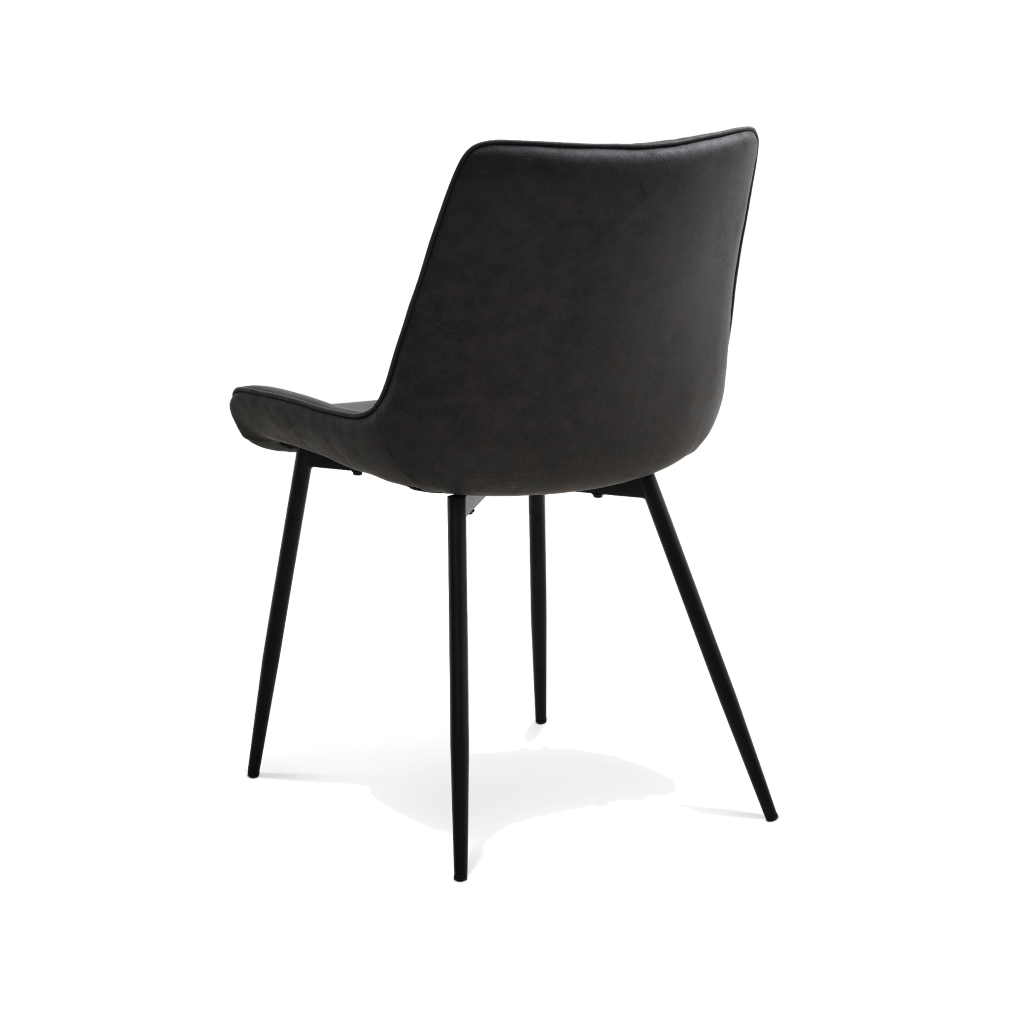 Lexpo Hannah spisebordsstol i Graphite set bagfra