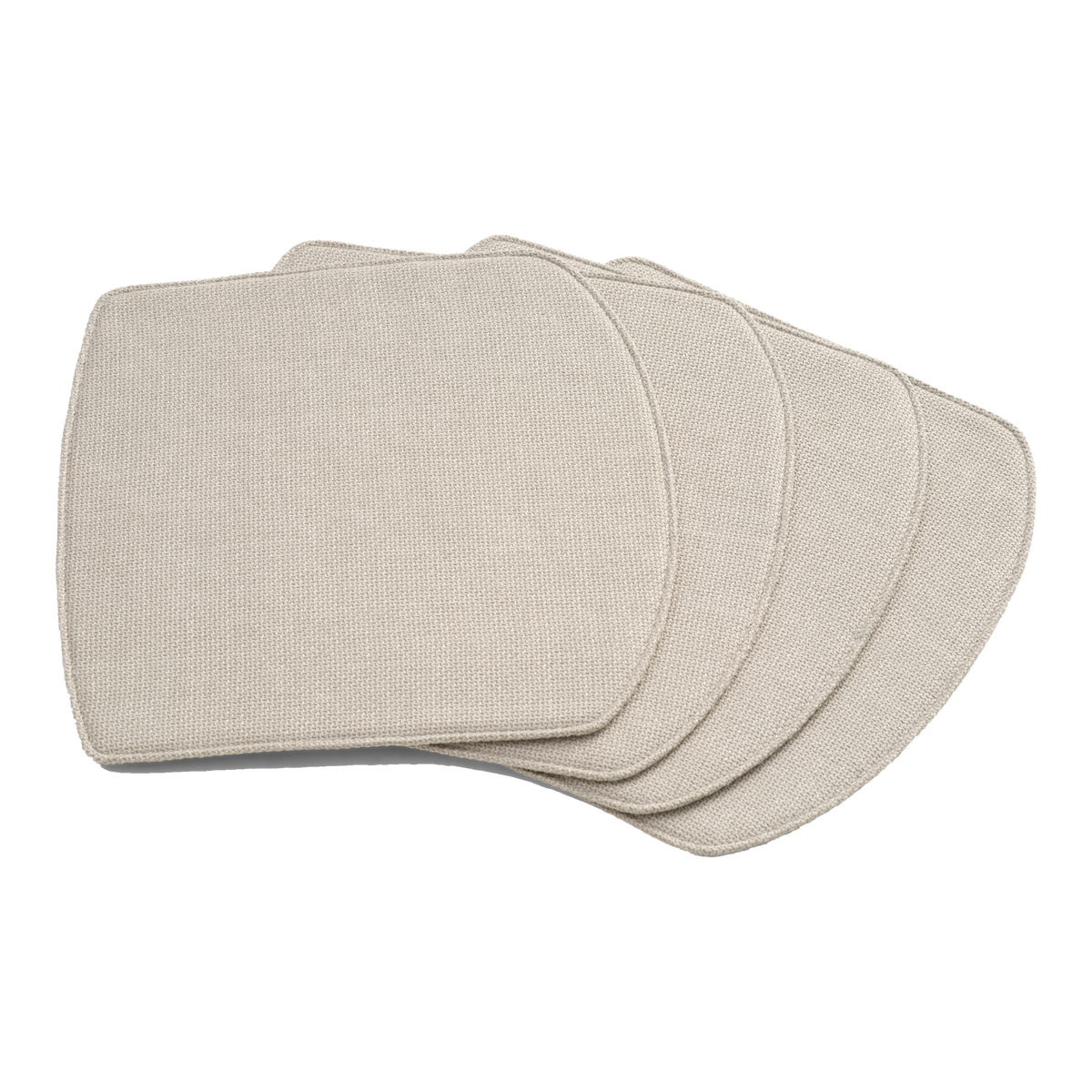Lexpo Liv sædehynder i Bjorn stof, warm grey, 4 stk.