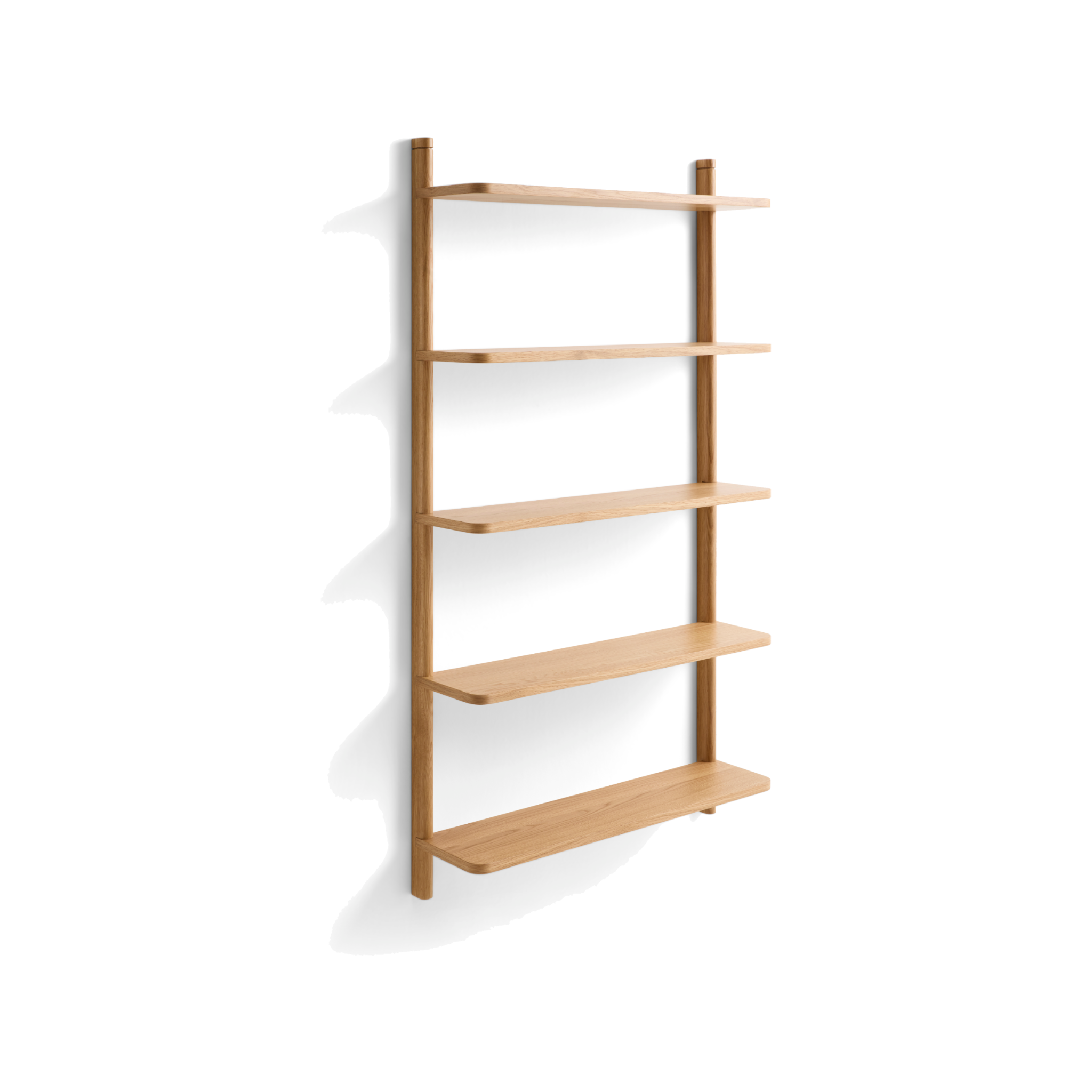 Lexpo Sydney væghylde H145 x L80 cm med fem hylder