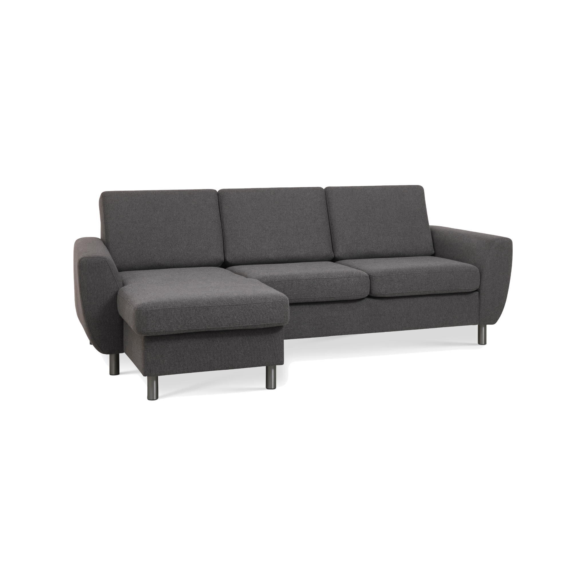 Lexpo Wendy chaiselongsofa (opstilling 1) i Austin stof Anthracite