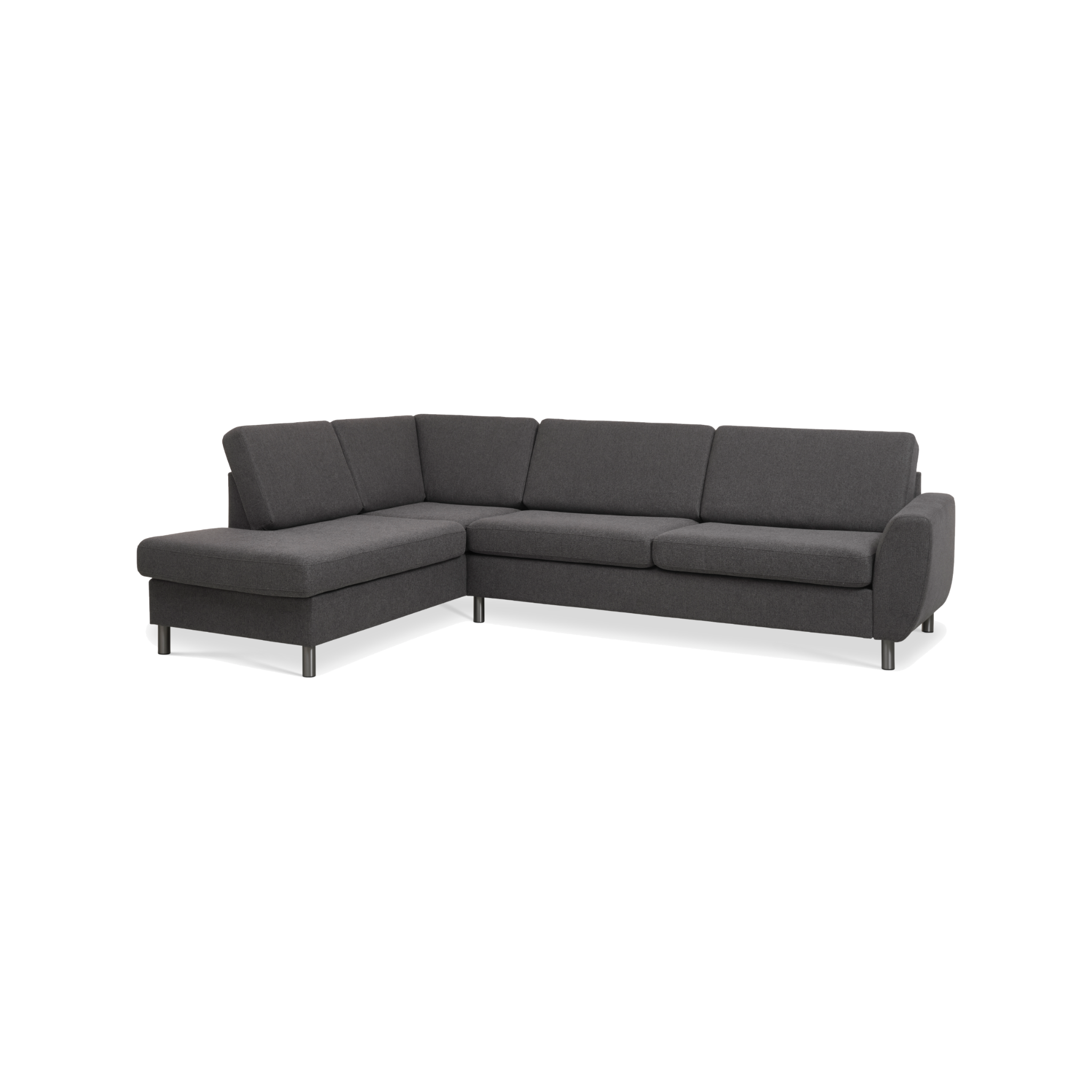 Lexpo Wendy sofa med open-end, venstrevendt (opstilling 3) i Austin stof Anthracite