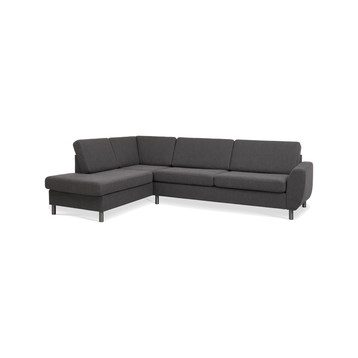 Lexpo Wendy sofa med open-end, venstrevendt (opstilling 3) i Austin stof Anthracite