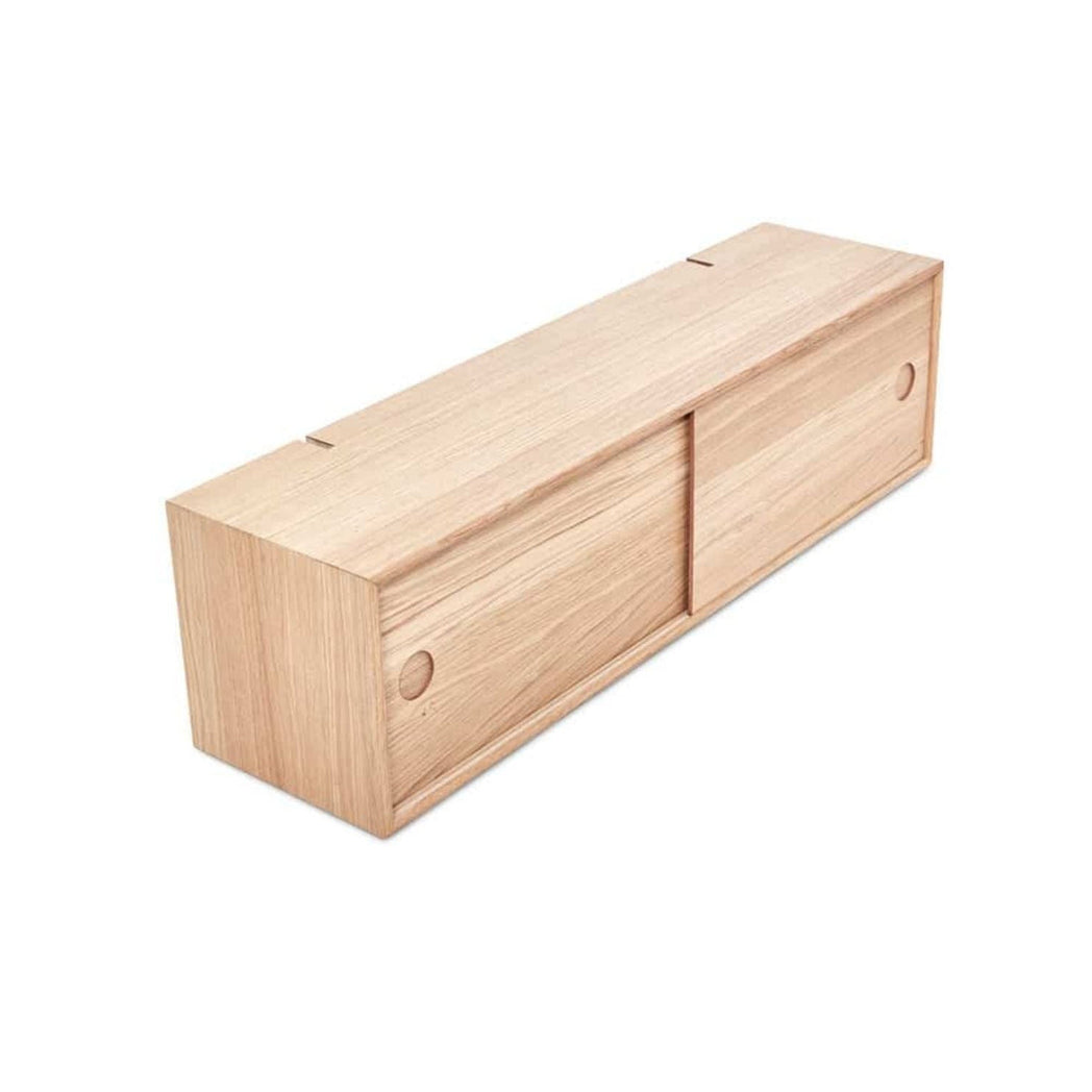PBJ Designhouse Moore skab med skydelåger 221, L96 x B25 x H26 cm