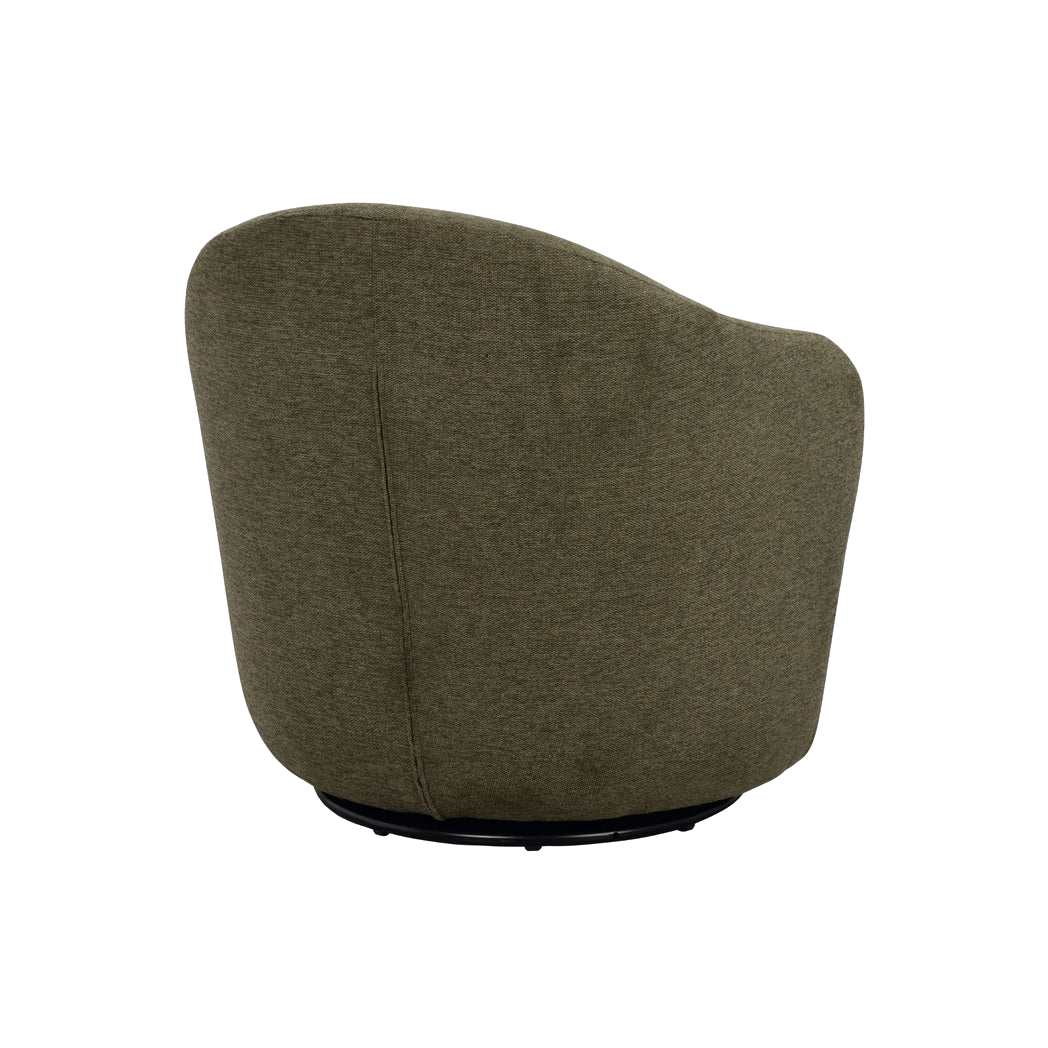 Rowico Chapeltown loungestol i grønt stof