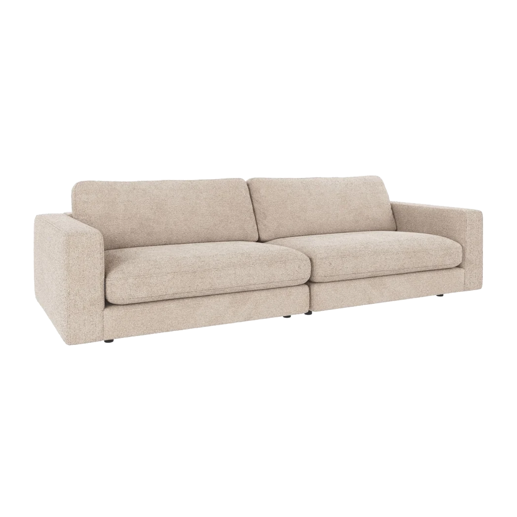 Rowico Duncan 3 pers. sofa i lysegråt stof