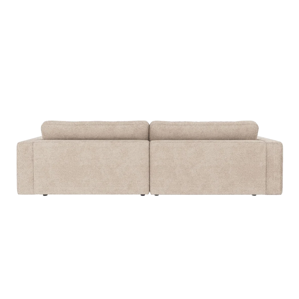 Rowico Duncan chaiselongsofa, venstrevendt, i lysegråt stof