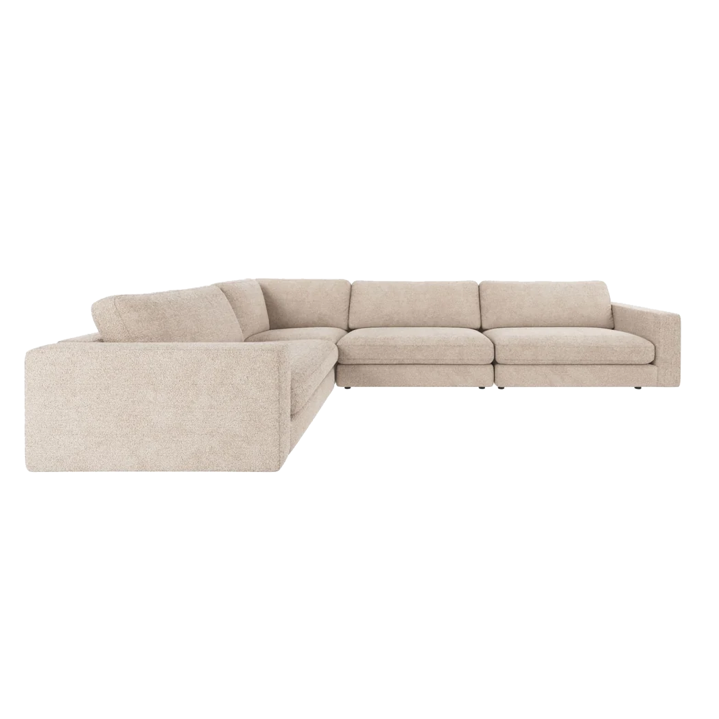 Rowico Duncan hjørnesofa (vendbar) i lysegråt stof