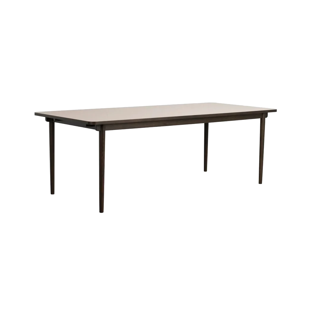 Rowico Fairmount spisebord i brunlakeret eg