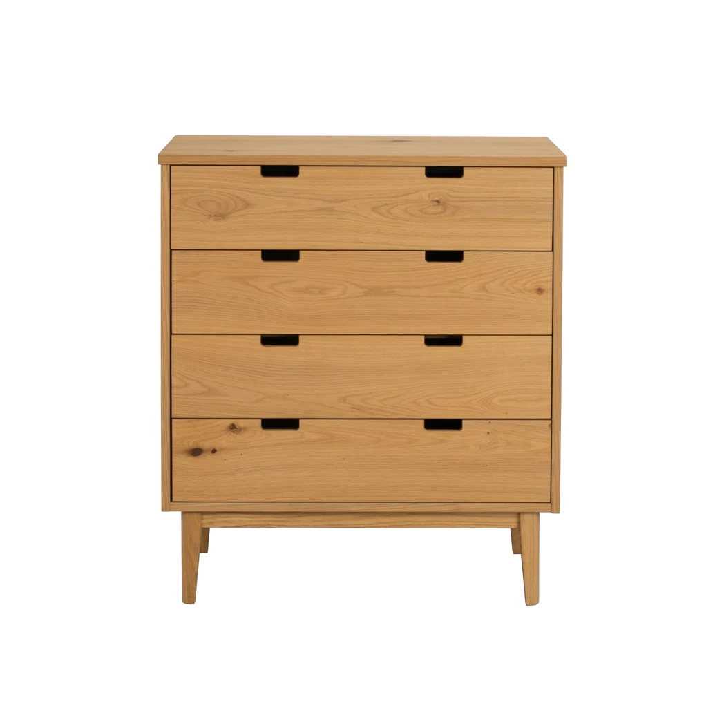 Rowico Garrison kommode B75 cm i naturolieret eg