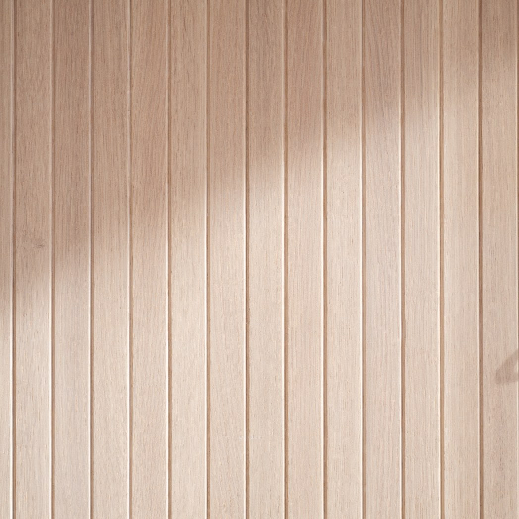 Rowico Haddington skænk, detalje af riflet front
