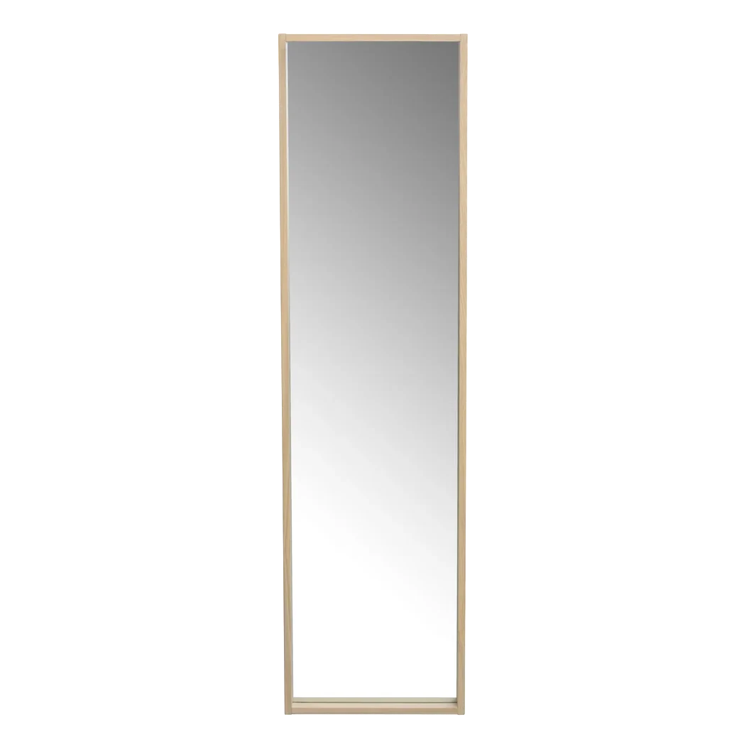 Rowico Hillmond spejl B40 x H150 cm i hvidpigmenteret eg