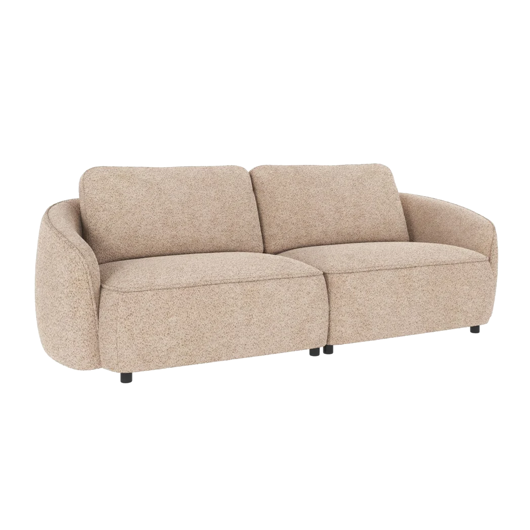 Rowico Norris 3 pers. sofa i lys beige stof