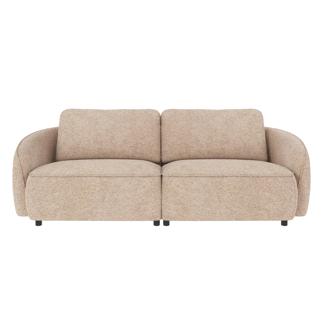 Rowico Norris 3 pers. sofa i lys beige stof