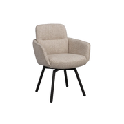 Rowico Roswell spisebordsstol i lys beige stof