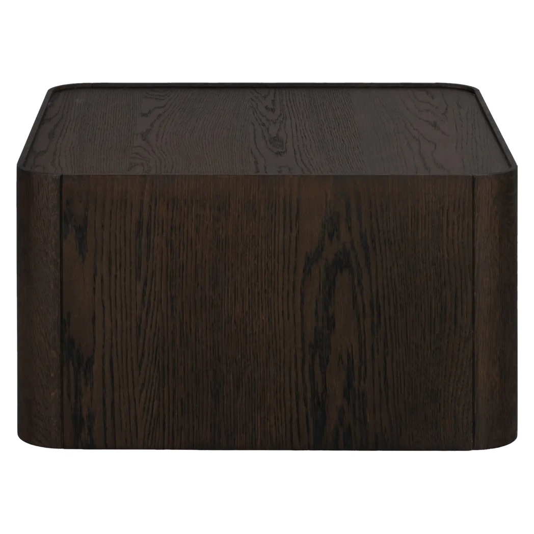 Rowico Seabrook kvadratisk sofabord 60 x 60 cm i brunolieret eg