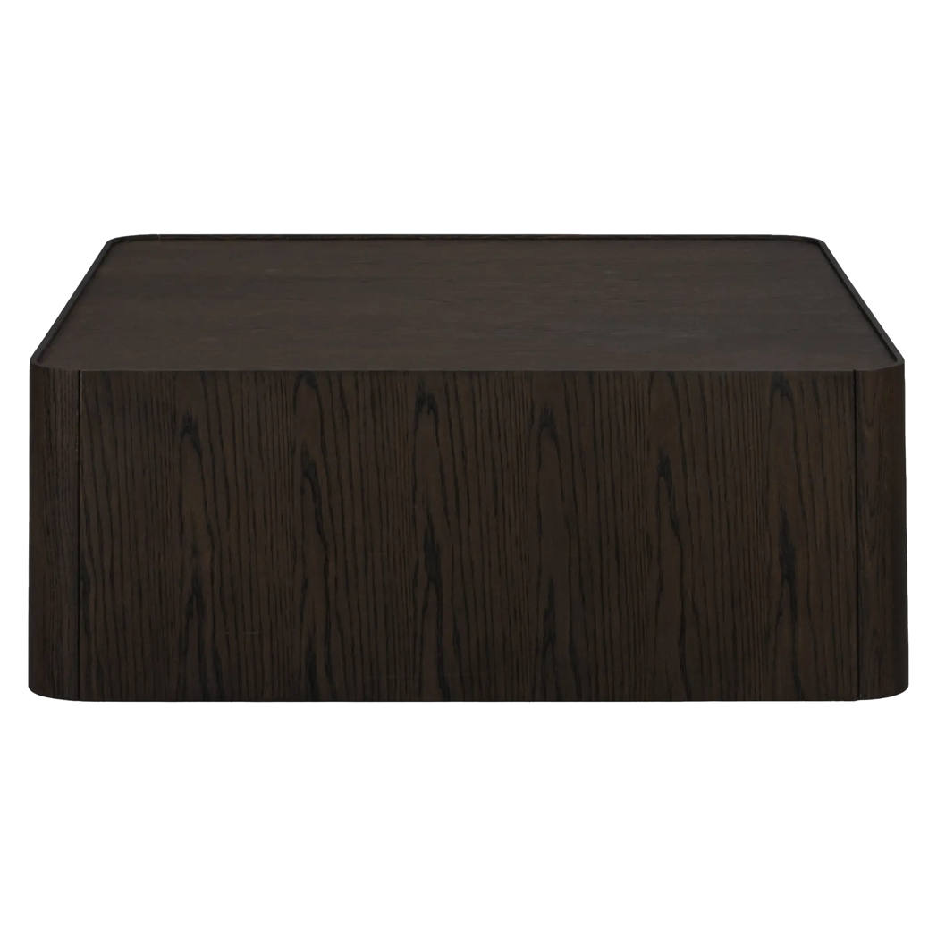 Rowico Seabrook kvadratisk sofabord 90 x 90 cm i brunolieret eg