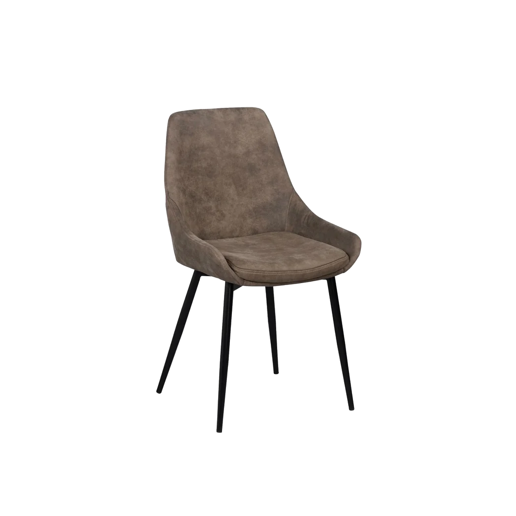 Rowico Sierra spisebordsstol i muldvarpegrå mikrofiber