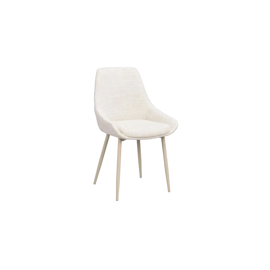 Rowico Sierra spisebordsstol i lys beige stof