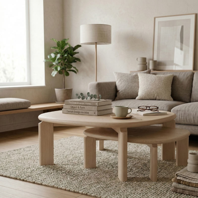 Soft trekantet sofabord
