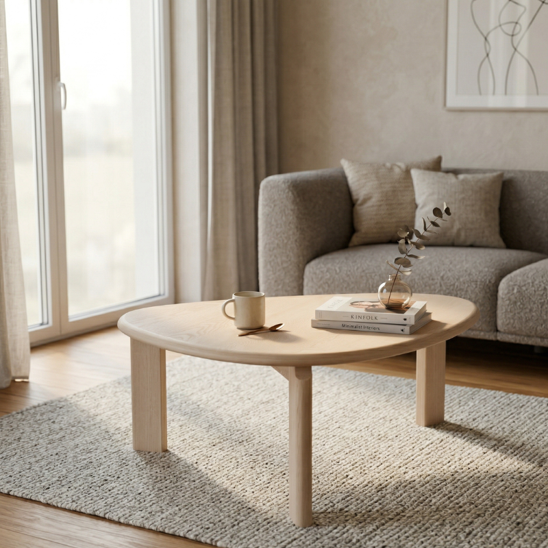Soft trekantet sofabord