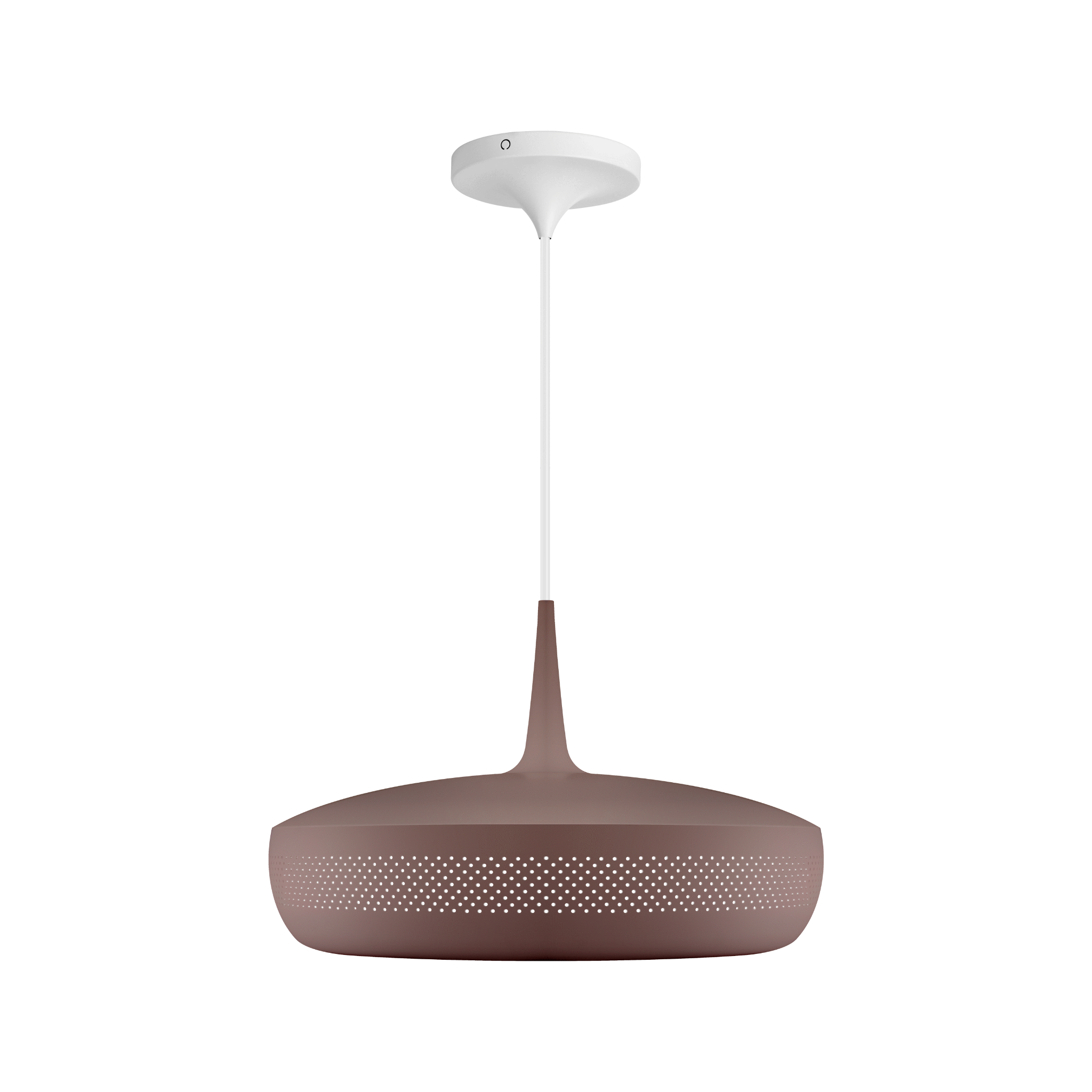 UMAGE Clava Dine pendel i Umber (brun) med Cord Set Pro i hvid