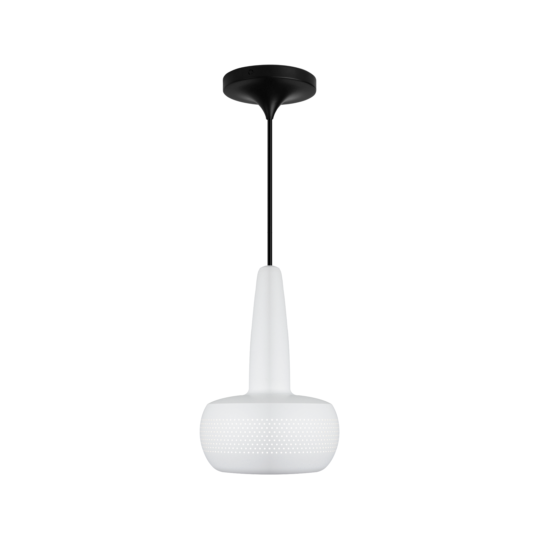 UMAGE Clava pendel i mat hvid med Cord Set Pro i sort