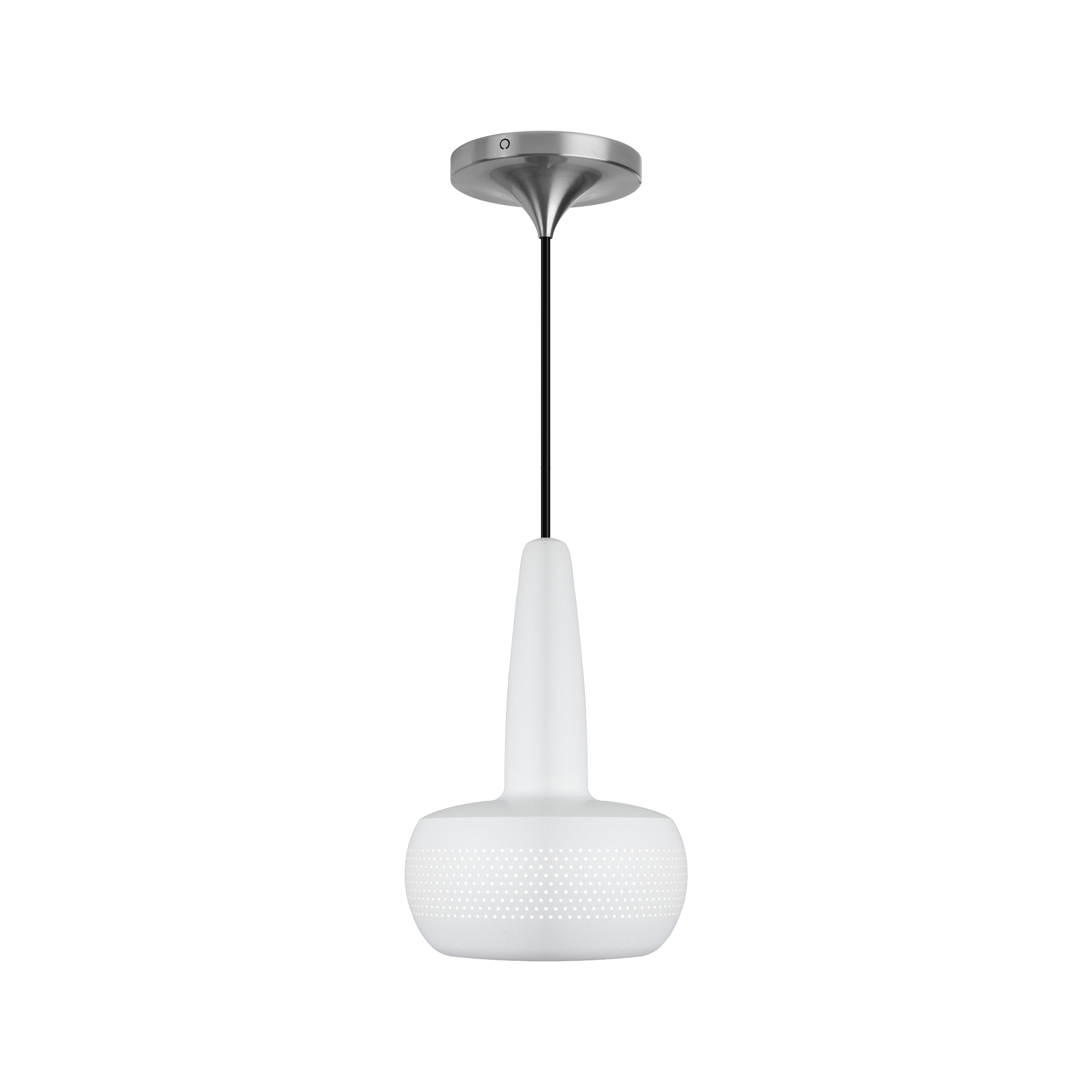 UMAGE Clava pendel i mat hvid med Cord Set Pro i stål