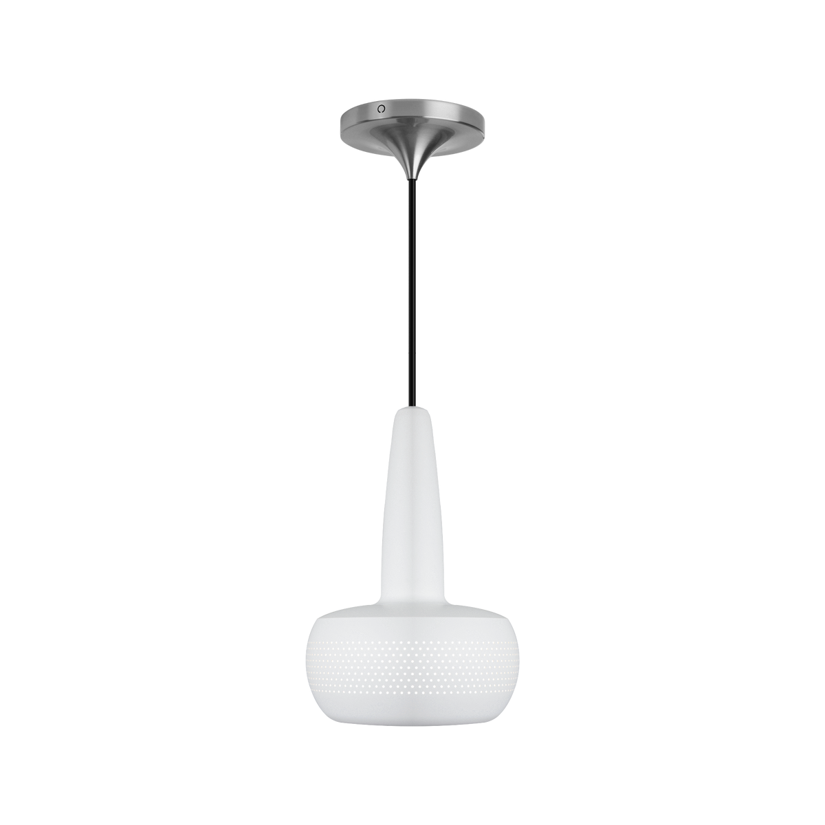 UMAGE Clava pendel i mat hvid med Cord Set Pro i stål