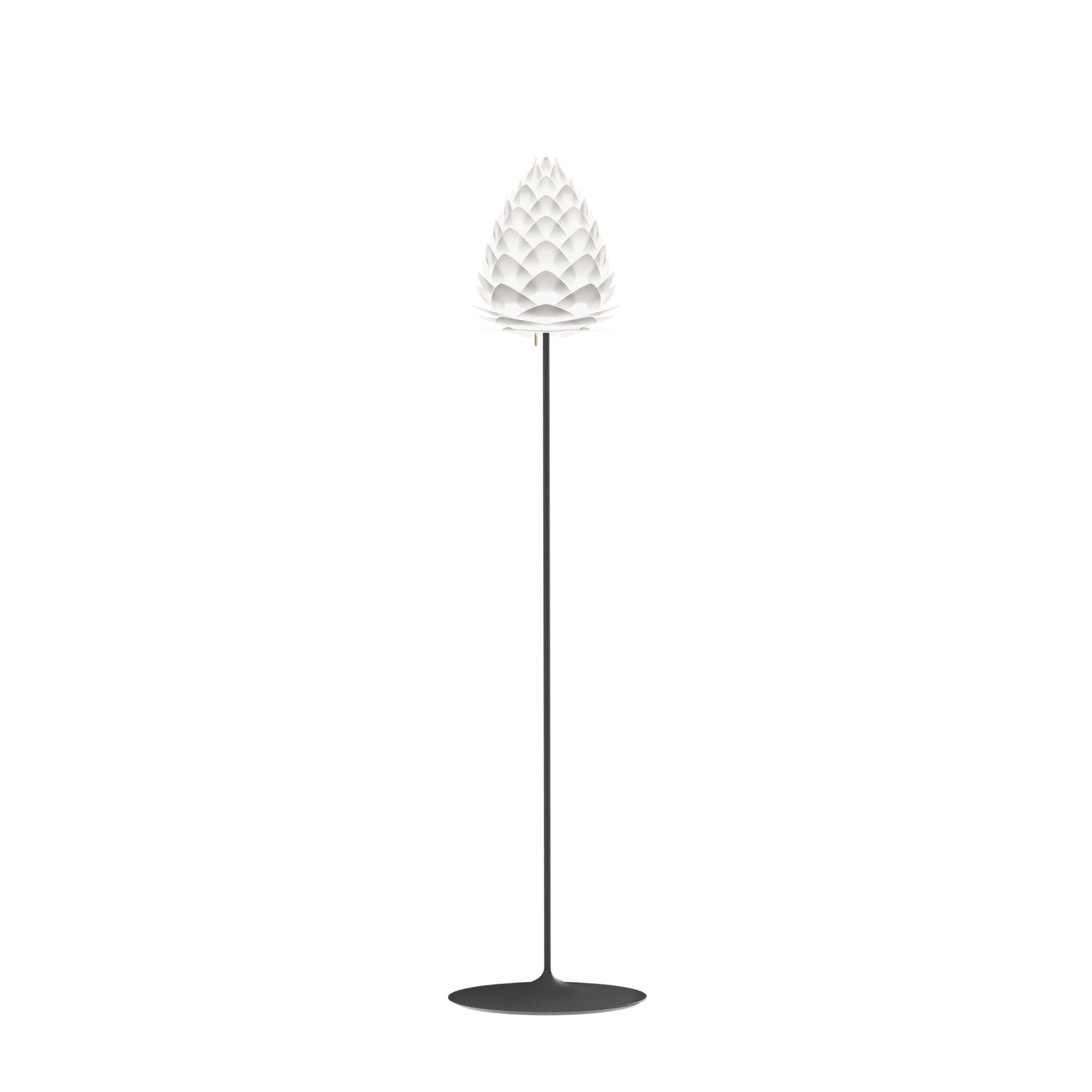 UMAGE Conia gulvlampe i Pearl White, Ø28 cm på Santé i sort