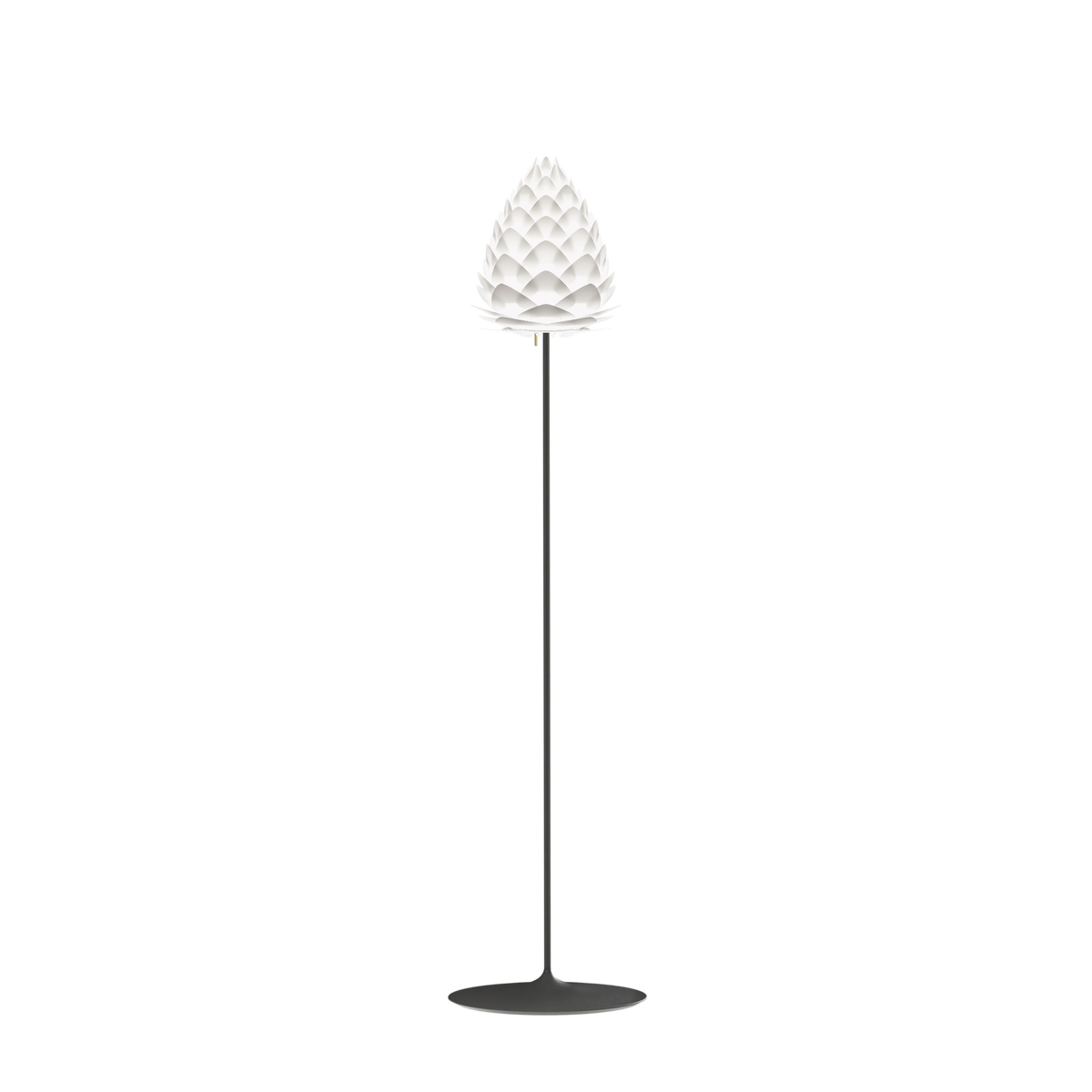 UMAGE Conia gulvlampe i Pearl White, Ø28 cm på Santé i sort