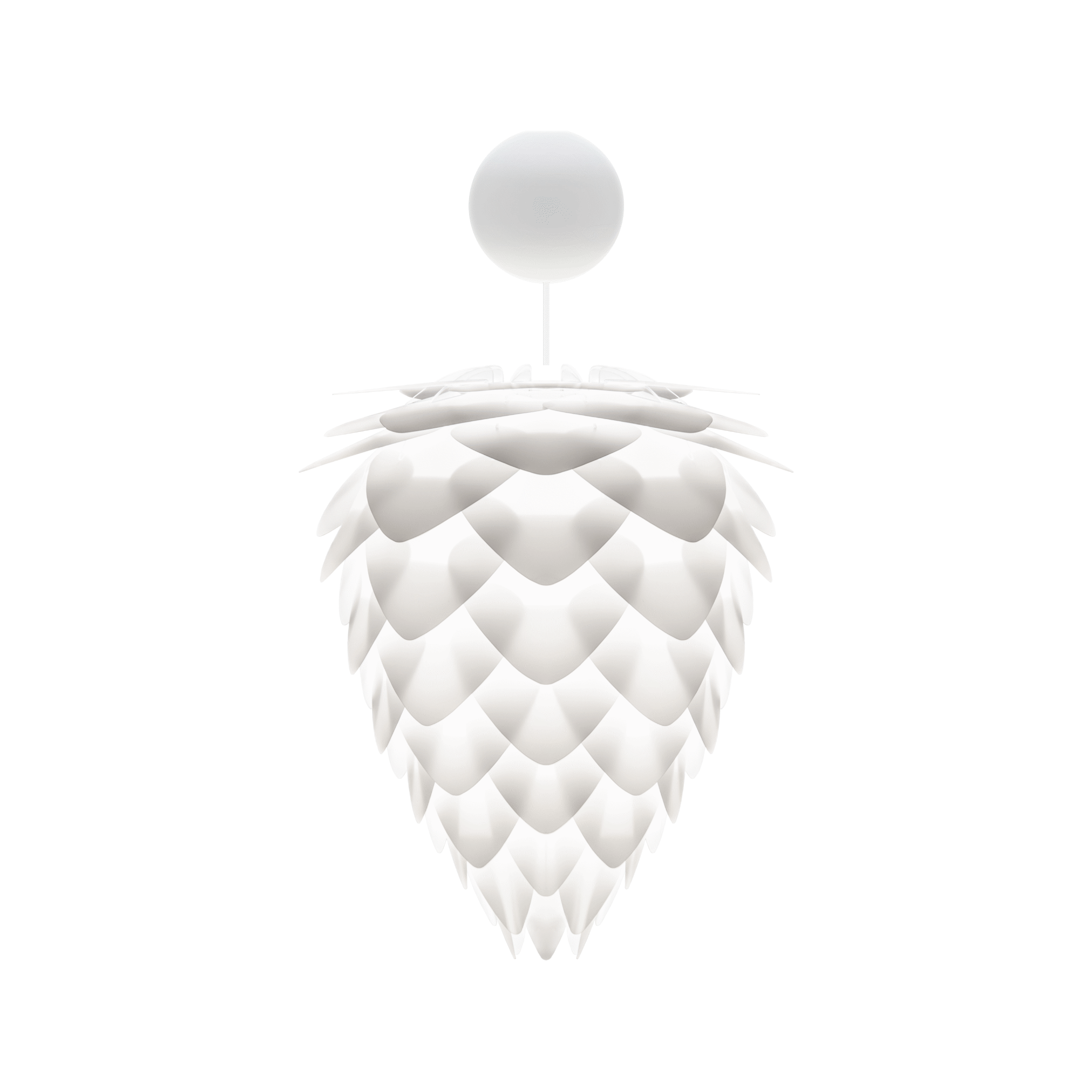 UMAGE Conia pendel i Pearl White, Ø40 cm med Cannonball i hvid