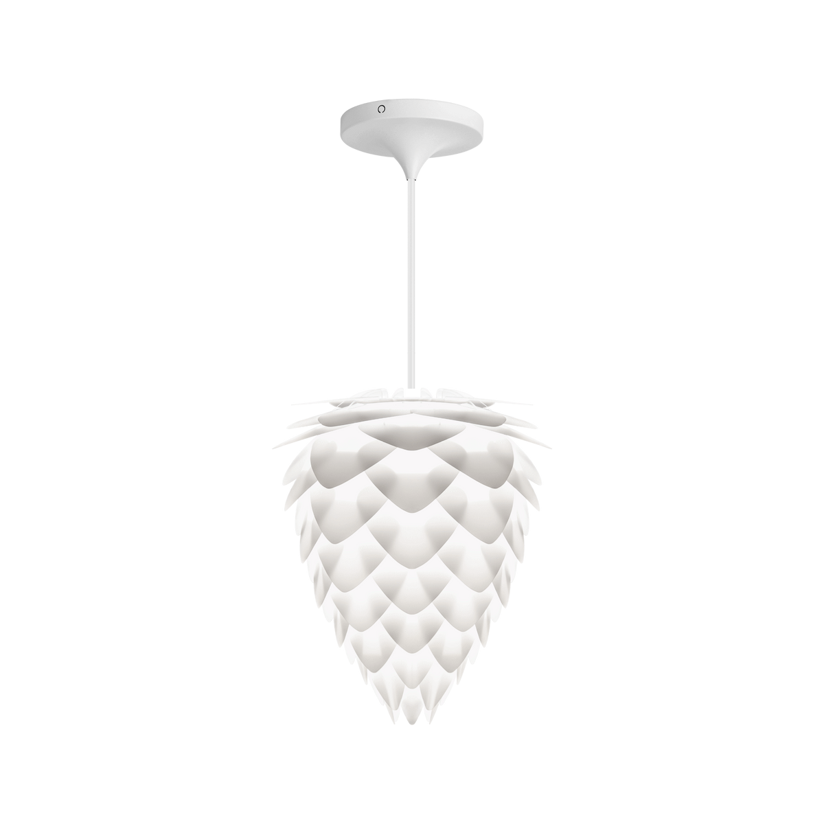 UMAGE Conia pendel i Pearl White, Ø30 cm med Cord Set Pro i hvid