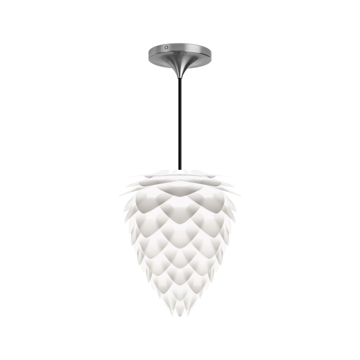 UMAGE Conia pendel i Pearl White, Ø30 cm med Cord Set Pro i stål