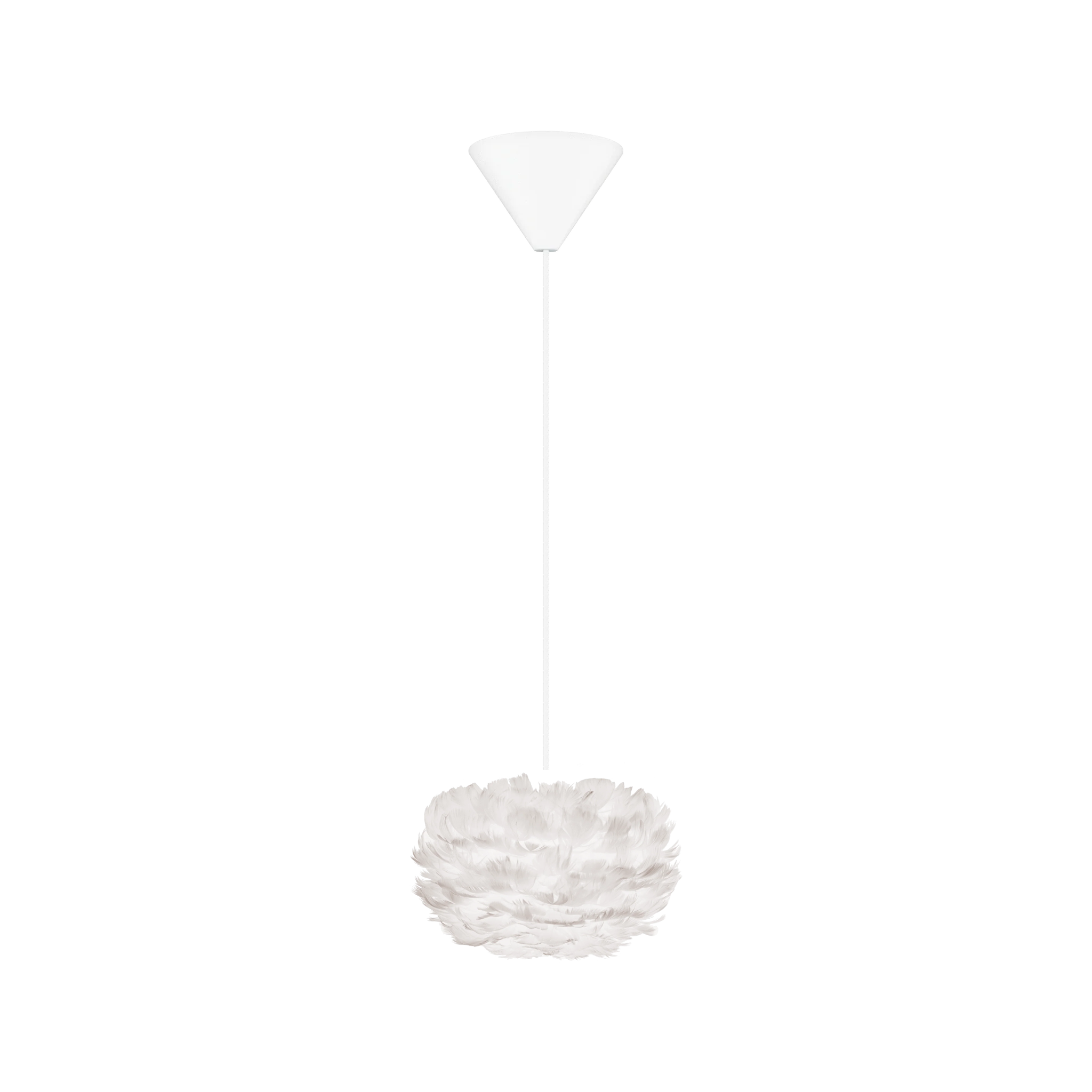 UMAGE Eos pendel i White, Ø22 cm med Cord Set i hvid